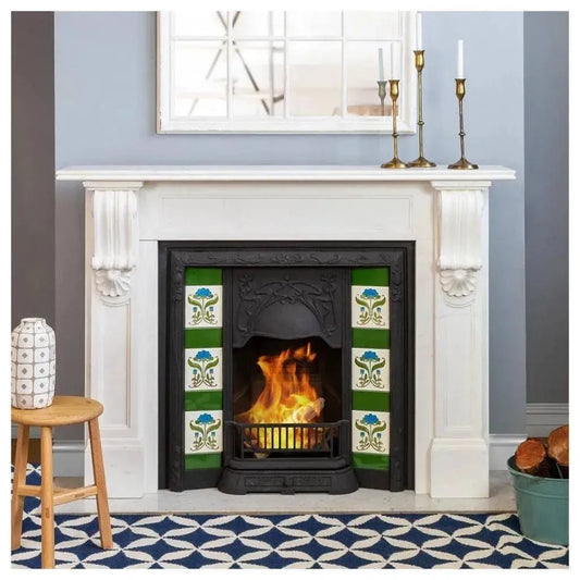 George Marble Mantle White