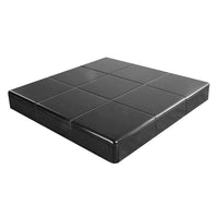 H & E Smith 152x76x9mm (6x3") Basalt Black Matt - Fireplace Tile