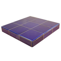 H & E Smith 152x76x9mm (6x3") Victoria Blue - Fireplace Tile