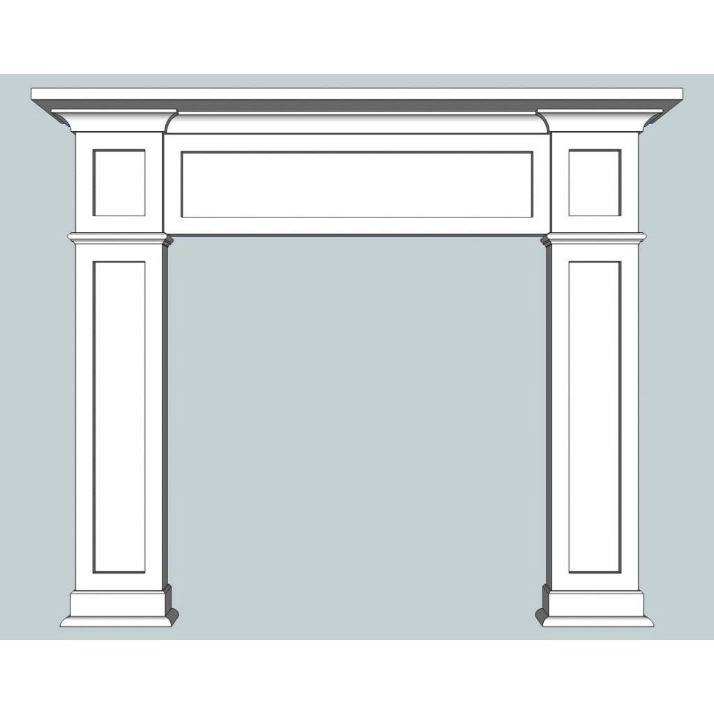 Hampton Mdf Mantle