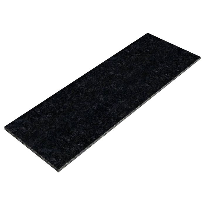 Hearth Black Granite Polished Slab 1050x1050x20mm 4 Sides Polished