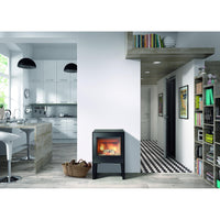 Hergom Glance M Freestanding Wood Fireplace