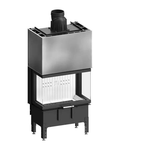 Hestia 1000 Guillotine Bay Wood Fireplace