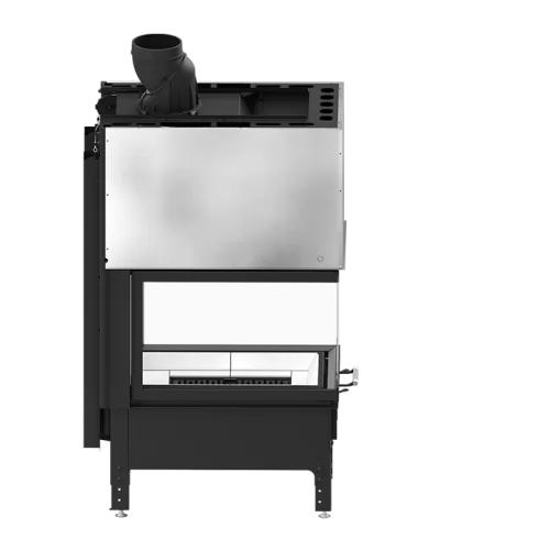 Hestia 1000 Guillotine Peninsula Wood Fireplace