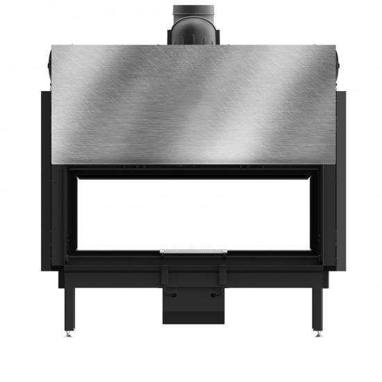Hestia 1200 Guillotine Tunnel Wood Fireplace