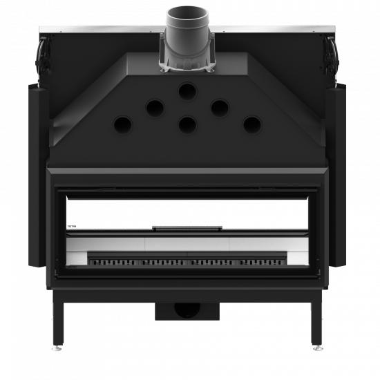 Hestia 1200 Guillotine Tunnel Wood Fireplace
