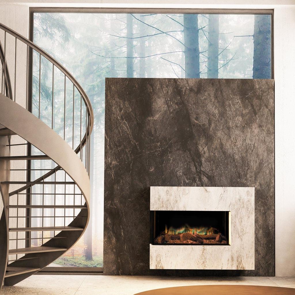 Ilektro 950 2kW Landscape Electric Fireplace Mk3