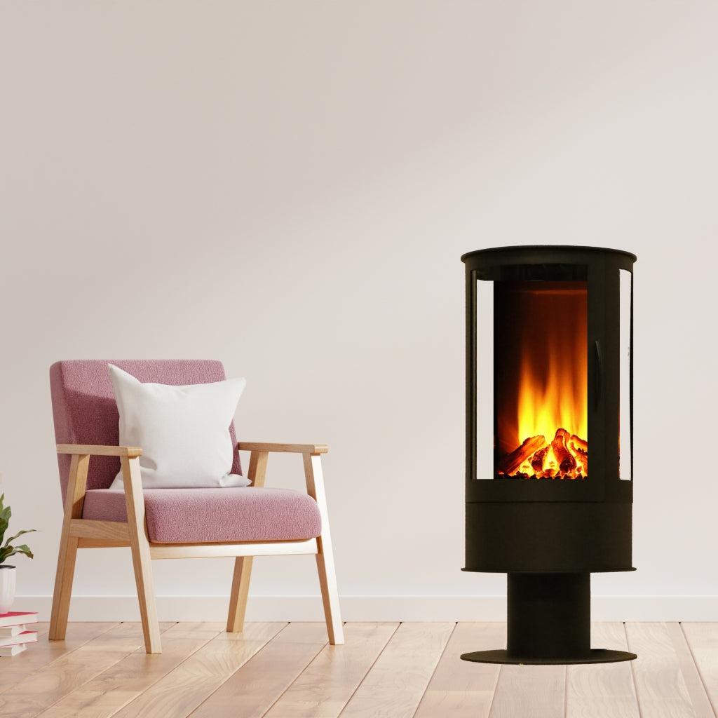 What Is A Freestanding Fireplace at James Vanhorn blog