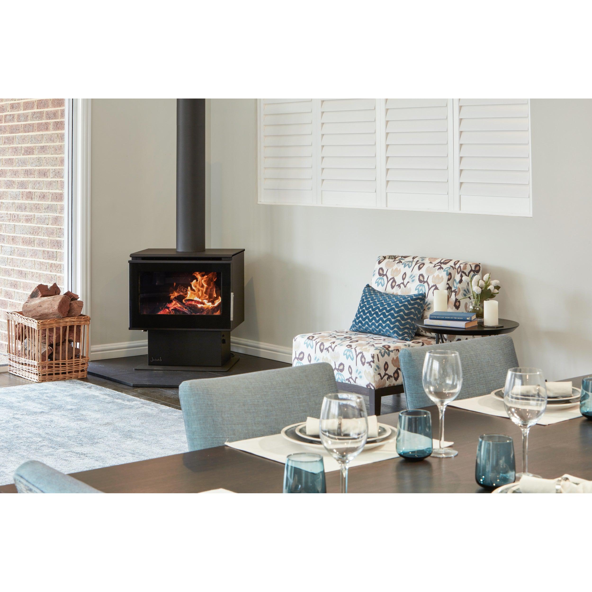 Jindara Tilga Freestanding Wood Fireplace