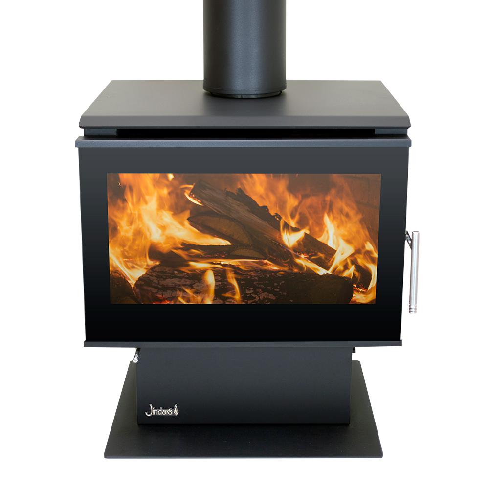 Jindara Tilga Freestanding Wood Fireplace