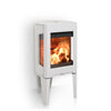 Jotul F163 White Enamel Wood Fireplace
