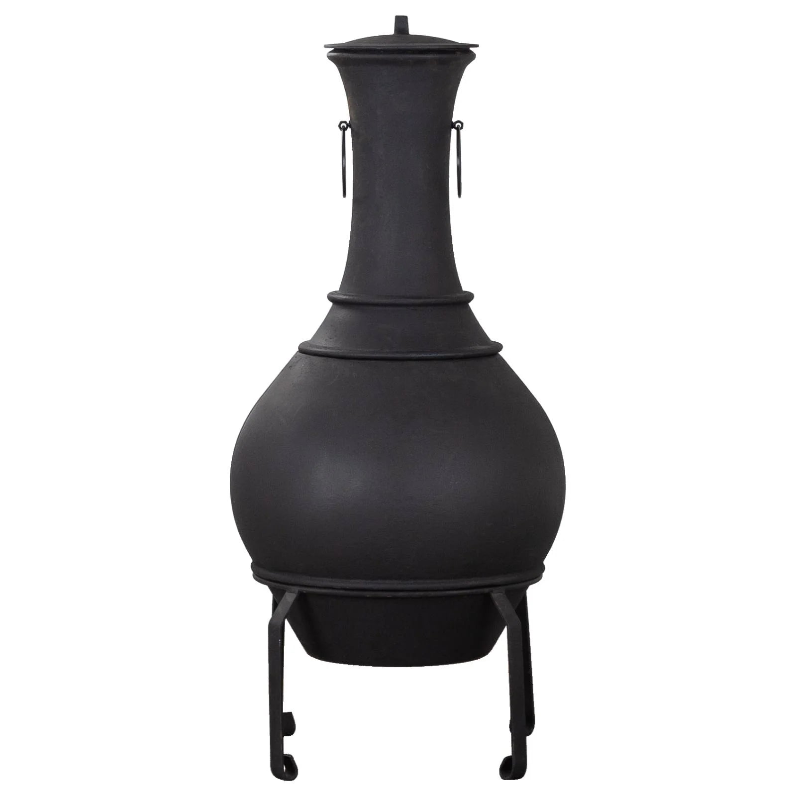 Argon Cast Iron Chiminea - Black
