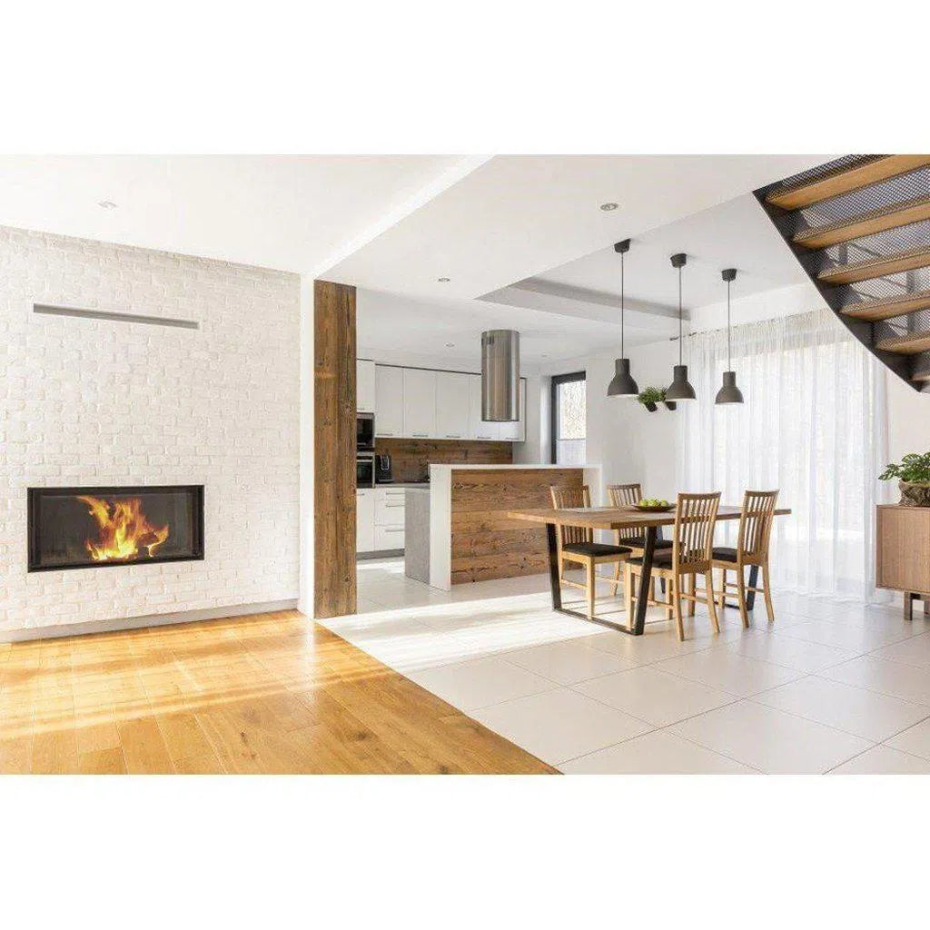KOBOK Mt Blanc Grand Design 1370 Wood Fireplace with Vertical Door