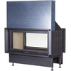 Load image into Gallery viewer, KOBOK Mt Blanc Panorama 1170 Tunnel Wood Fireplace with One Vertical Door