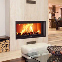 KOBOK Mt Blanc Panorama 1170 Wood Fireplace with Vertical Door