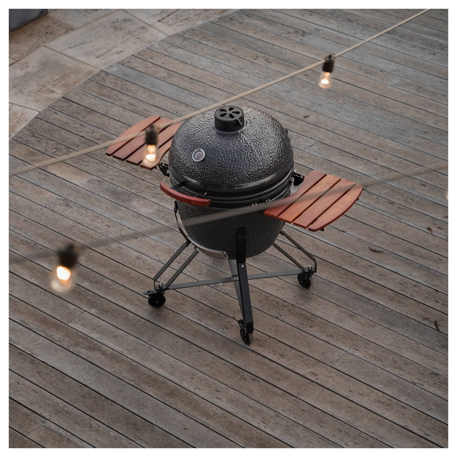 Kamado Devil 24" Grey Ceramic BBQ