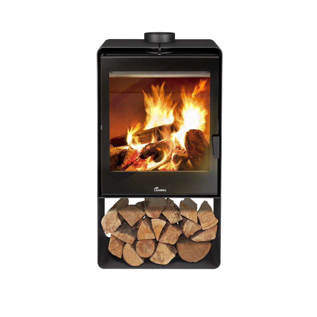 Lacunza Atlantic 613 (Includes Heat Shield) Free Standing Wood Fireplace