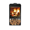 Load image into Gallery viewer, Lacunza Atlantic 613 (Includes Heat Shield) Free Standing Wood Fireplace