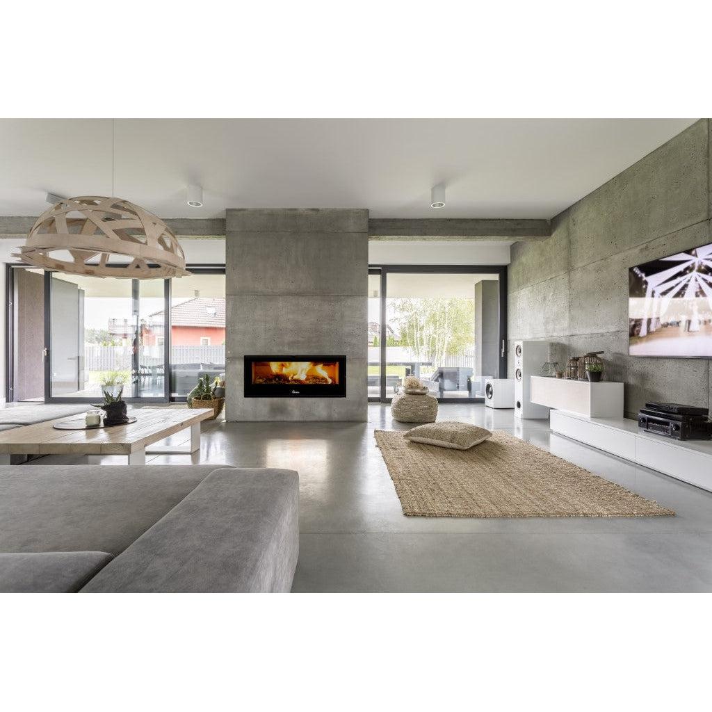 Lacunza Silver 1000 In-Built Wood Fireplace