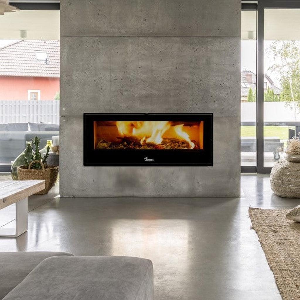 Lacunza Silver 1000 In-Built Wood Fireplace