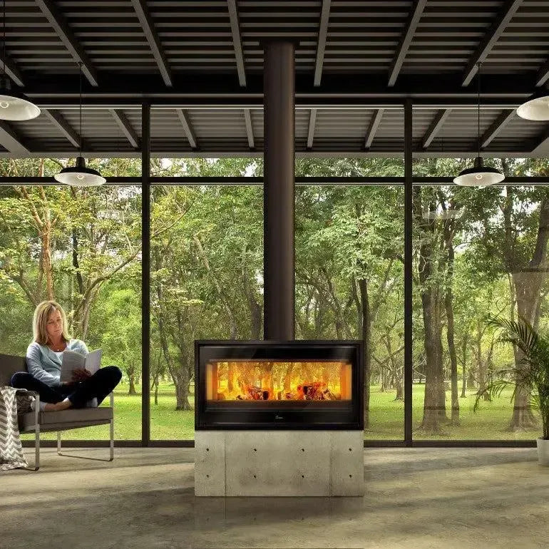 Lacunza Verona 1000 Free Standing Wood Fireplace