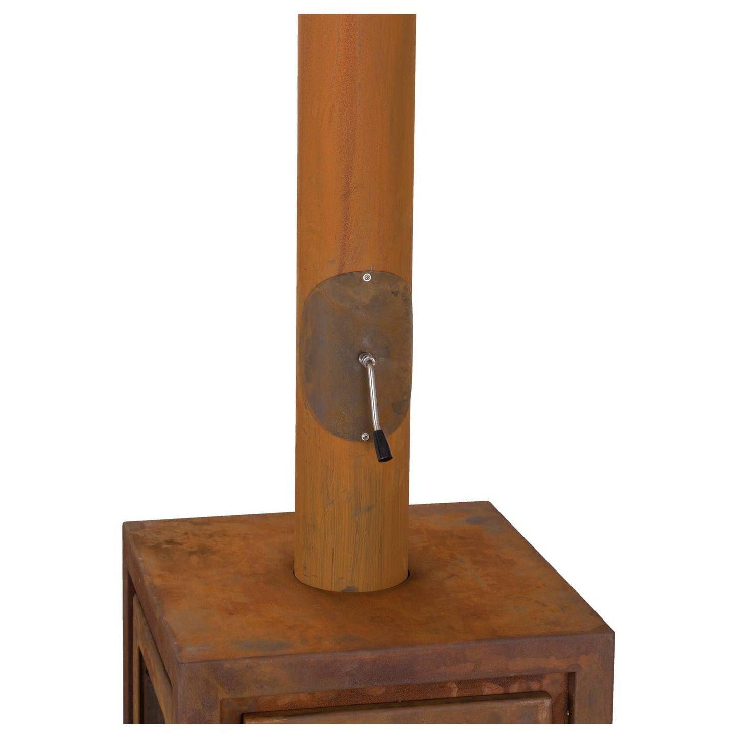 Lazaro Large Outdoor Wood Fireplace
