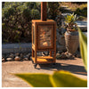 Lazaro Large Outdoor Wood Fireplace