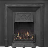 Malvern Square Cast Iron Insert Black