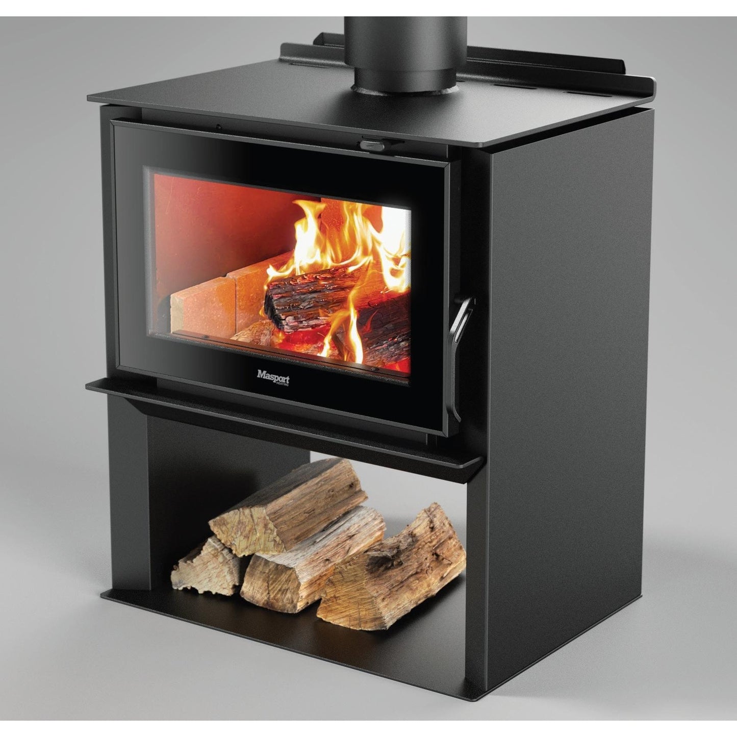 Masport Auburn 6 Woodstacker Wood Fireplace