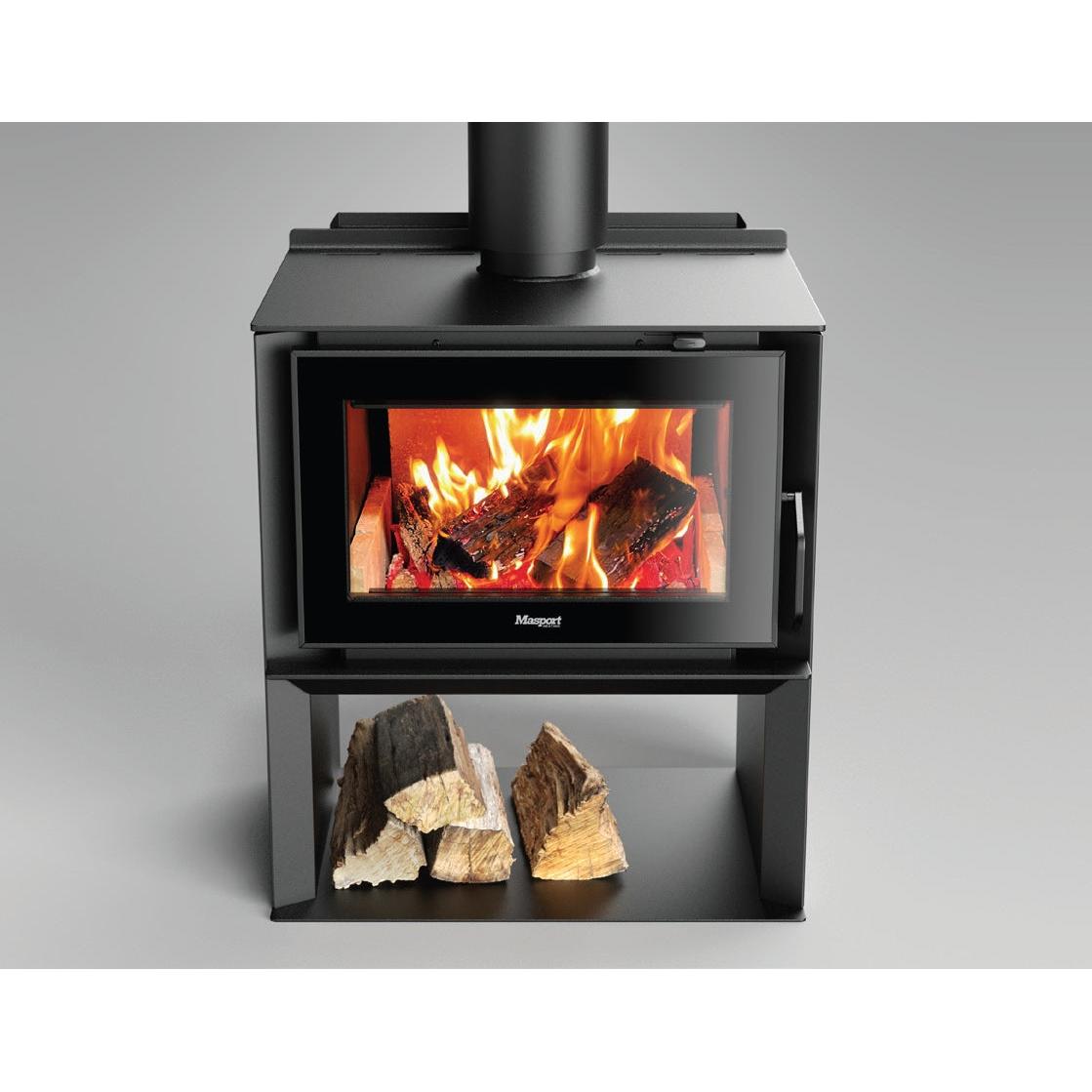 Masport Auburn 6 Woodstacker Wood Fireplace