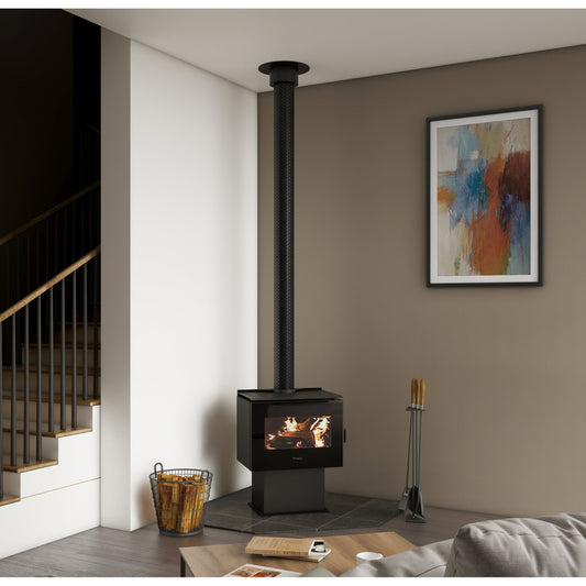 Masport Clunes Pedestal Wood Fireplace