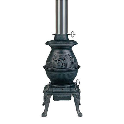 Masport Klondike Small Pot Belly Wood Fireplace