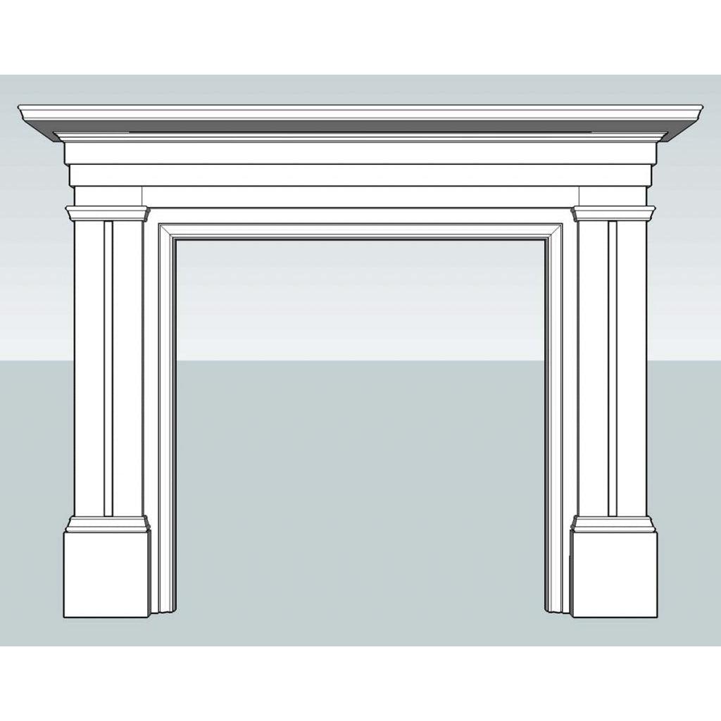 Milano Mdf Mantle