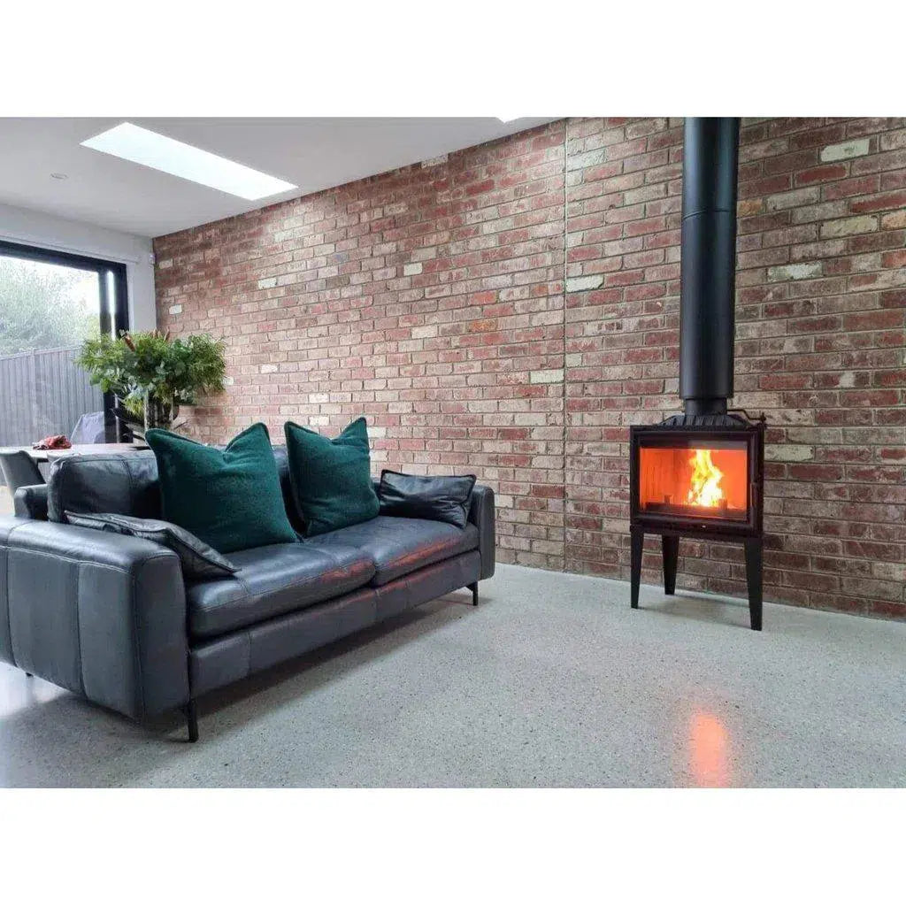 Modica 600 Free Standing Wood Fireplace
