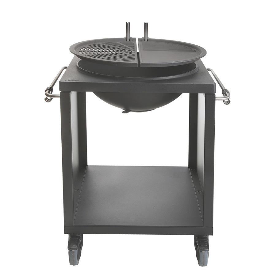 Morso Grill '17 Garden Set With Bonus Side Table, Cover & Ash Bucket