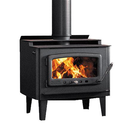 Nectre Mega Wood Fireplace with Legs