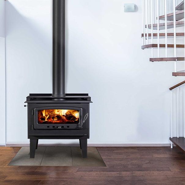 Nectre Mega Wood Fireplace with Legs