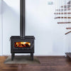 Load image into Gallery viewer, Nectre Mega Wood Fireplace with Legs