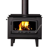 Nectre Mk2 Wood Fireplace with Legs