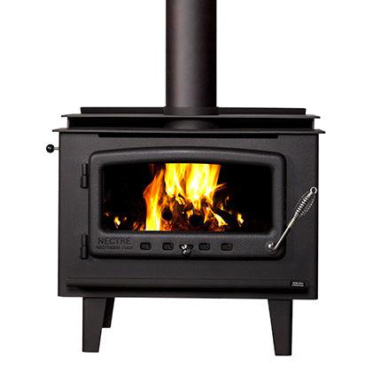 Nectre Mk2 Wood Fireplace with Legs