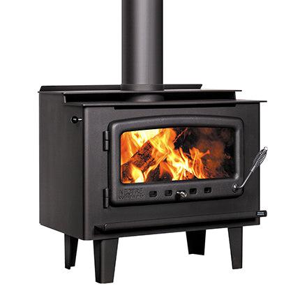 Nectre Mk2 Wood Fireplace with Legs