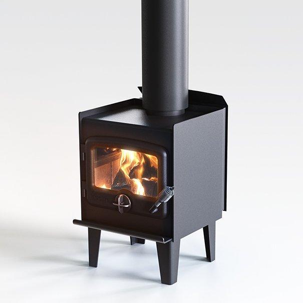 Nectre N15 Legs Wood Fireplace