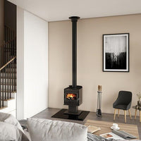Nectre N15 Pedestal Wood Fireplace