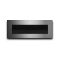 Nero 1450 Ethanol Fireplace With Stainless Steel Fascia