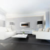 Nero 1450 Ethanol Fireplace With Stainless Steel Fascia