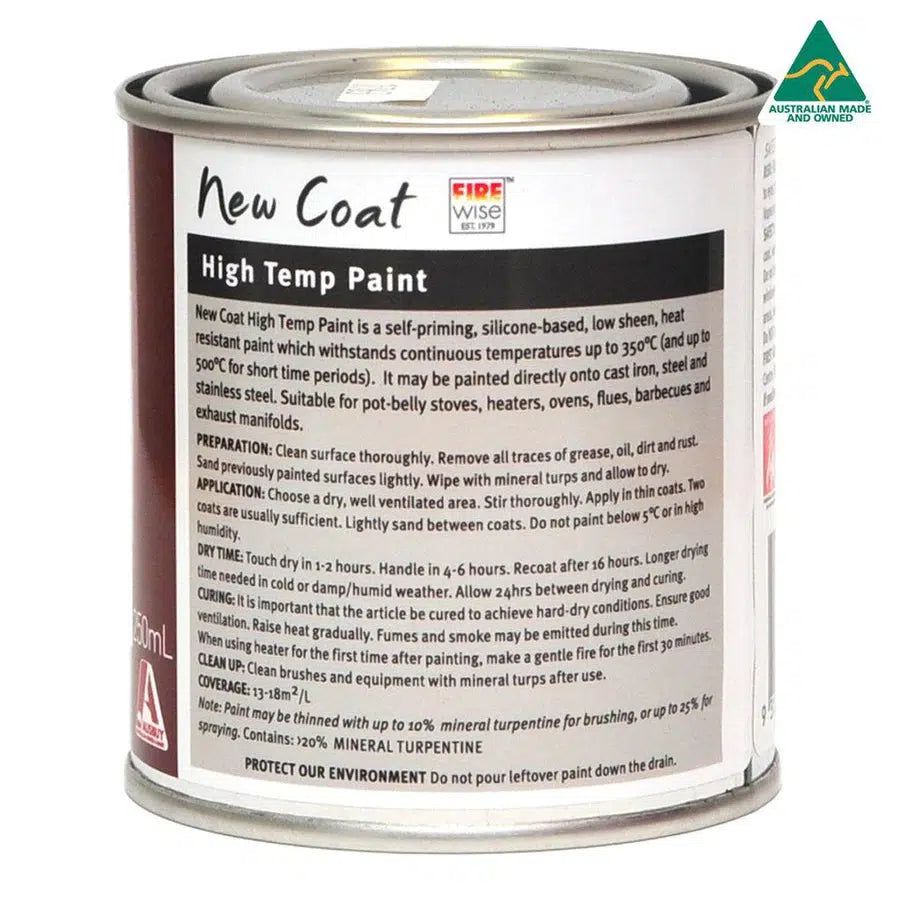 New Coat High Temp Paint 250ml