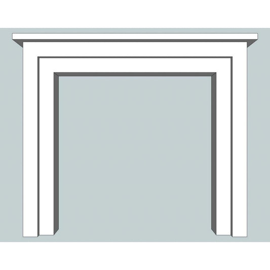 Nouveau 2 Mdf Mantle