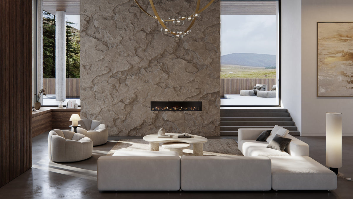 Real Flame Nuvo 1800 Gas Fireplace