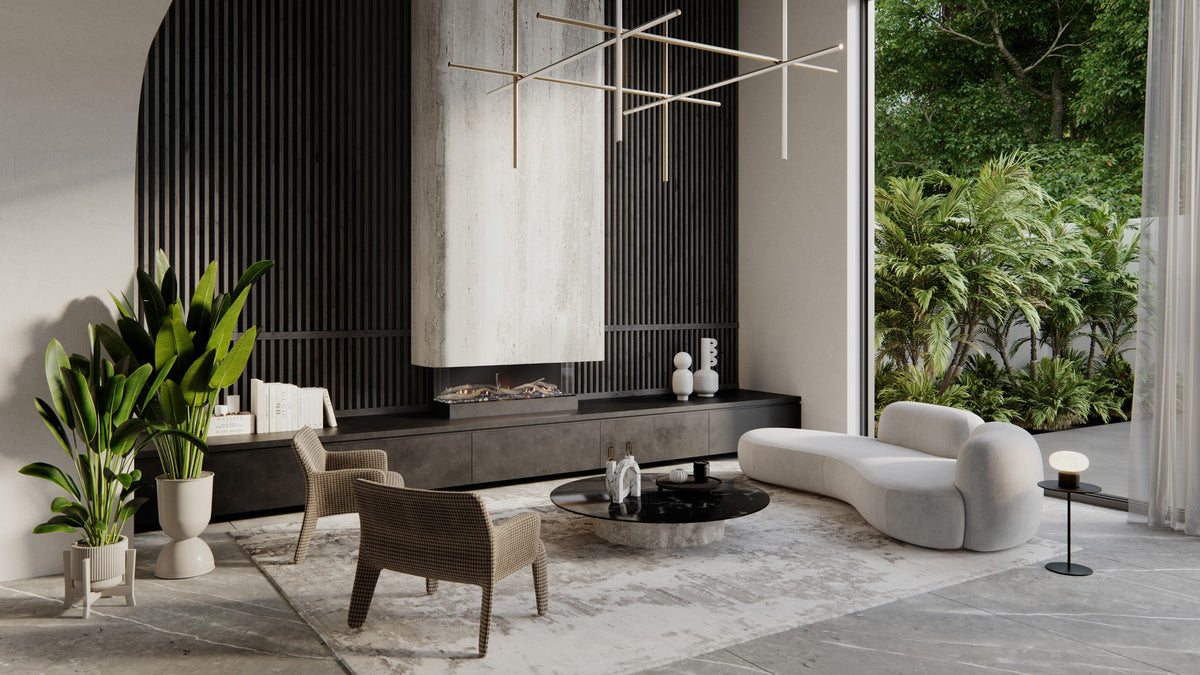 Real Flame Nuvo 1200 Gas Fireplace