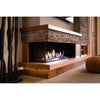 Ortal Corner RS 130 Double Glass Gas Fireplace